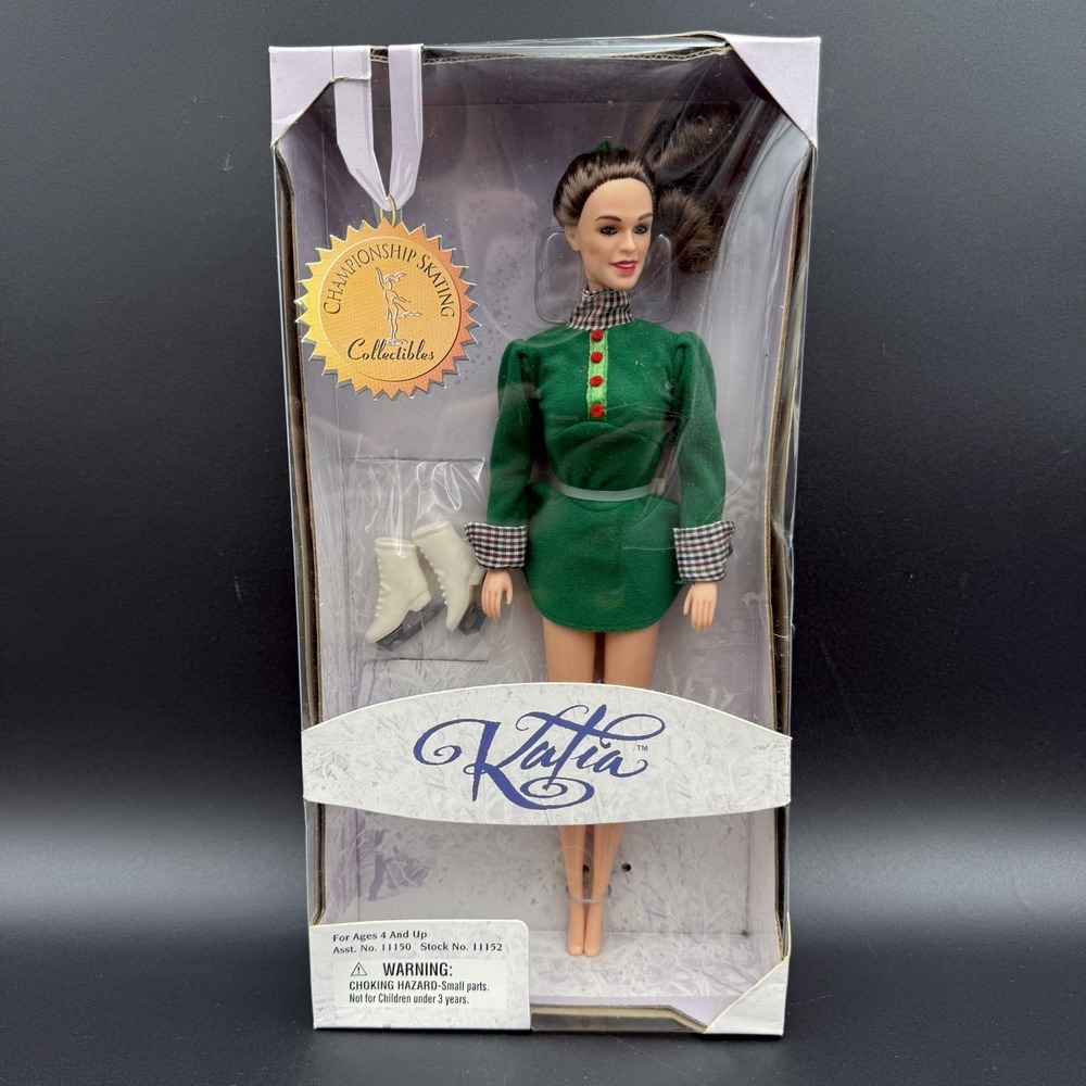 Playmates Katia Doll Championship Ice Figure Skating Collectible 1997 Vtg NIB‎